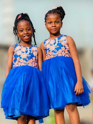 Tatas Ball Dress with Lace & Tulie